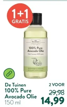 Aanbieding: De Tuinen Avocado Olie