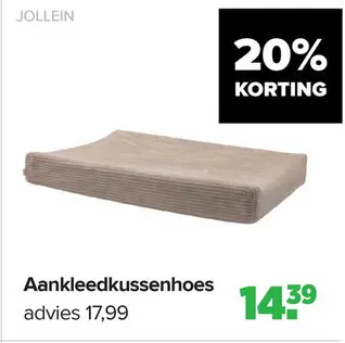Aanbieding: Aankleedkussenhoes