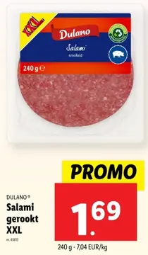 Aanbieding: Salami gerookt XXL