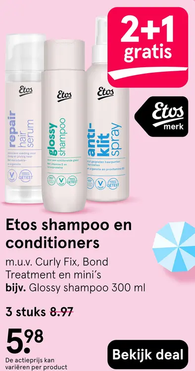 Aanbieding: Shampoo en conditioners
