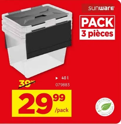 Offre: Box ONYX 40 l