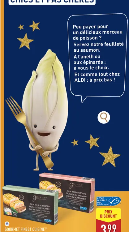 Offre: Feuilleté au saumon