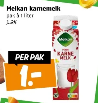 Aanbieding: Melkan karnemelk