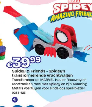 Promotie: Spidey & Friends - Spidey's transformerende v