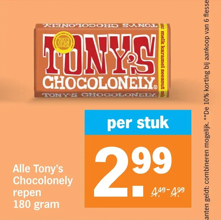 Aanbieding: Tony's Chocolonely repen