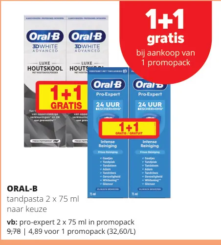 Promotie: tandpasta
