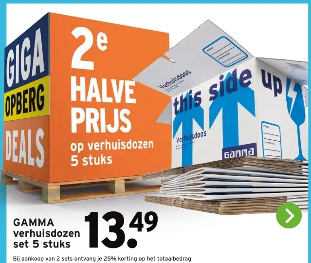 Aanbieding: verhuisdozen