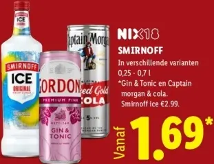 Aanbieding: Smirnoff