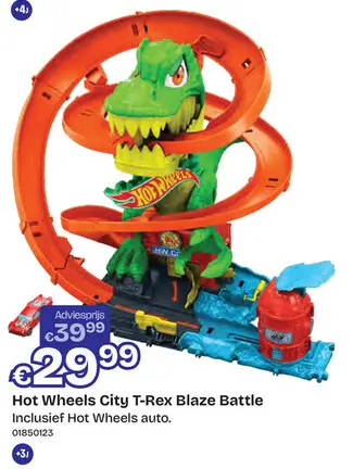 Aanbieding: City T-Rex Blaze Battle