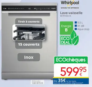 Offre: Lave-vaisselle