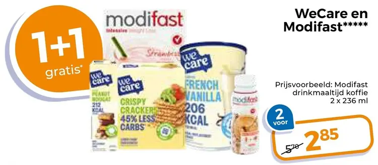 Aanbieding: WeCare en Modifast