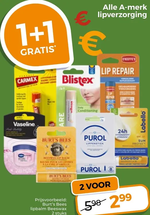 Aanbieding: Lipverzorging