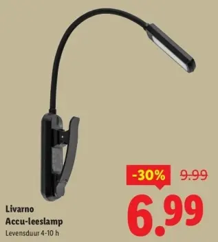Aanbieding: Accu-leeslamp