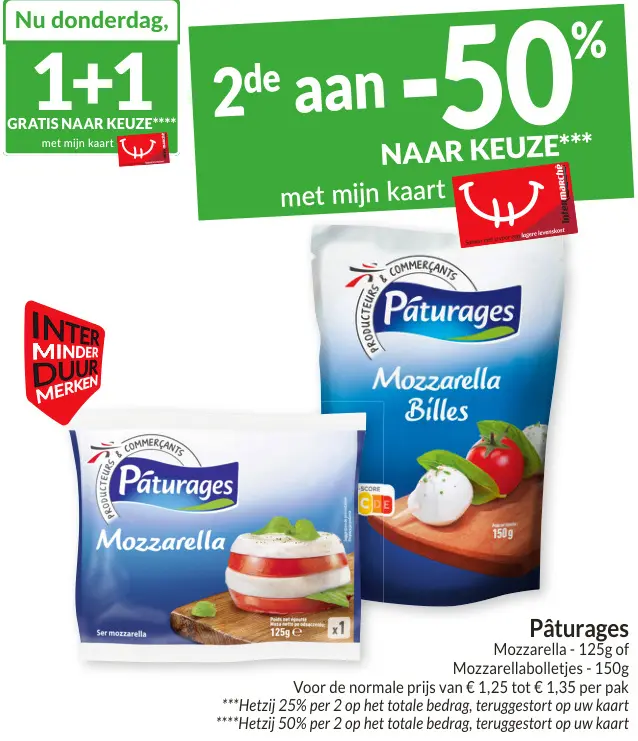Promotie: Mozzarella