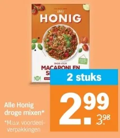 Aanbieding: Alle Honig droge mixen