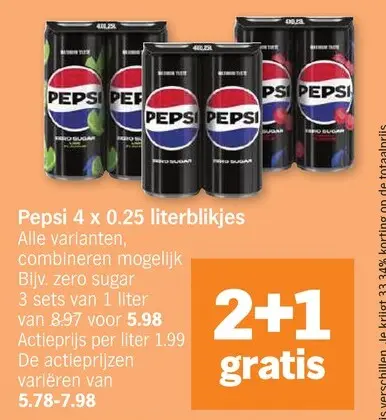 Promotie: Pepsi