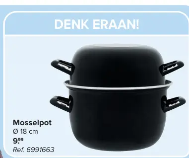 Promotie: Mosselpot