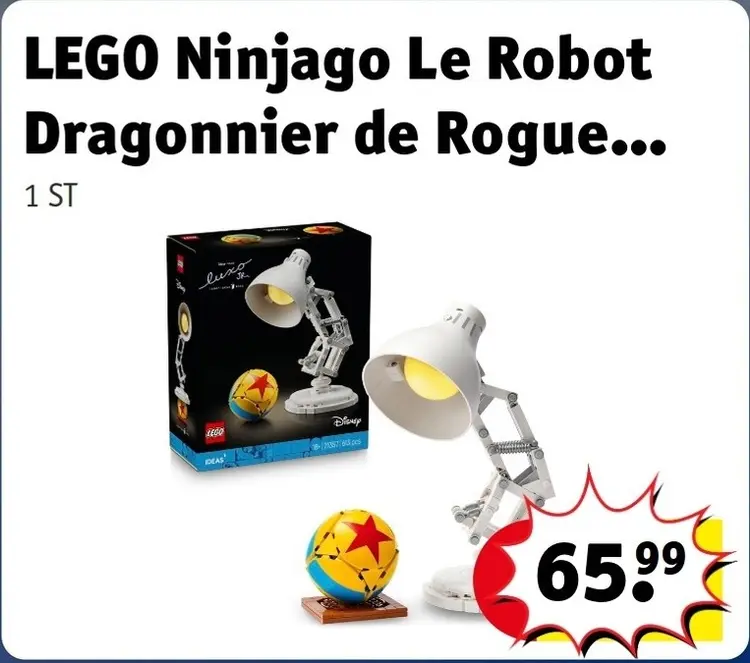 Offre: Ninjago Le Robot Dragonnier de Rogue