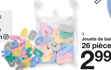 Offre: Jouets de bain