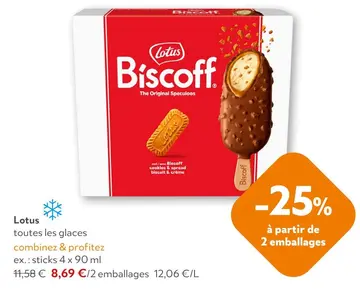Offre: Lotus Biscoff