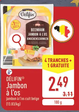 Offre: Jambon à l'os