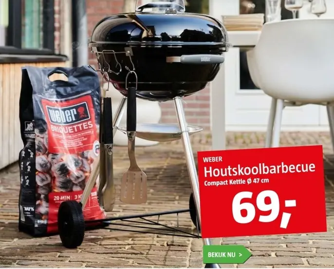 Aanbieding: Houtskoolbarbecue
