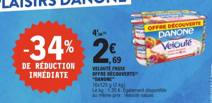 Promotie: Velouté fruix