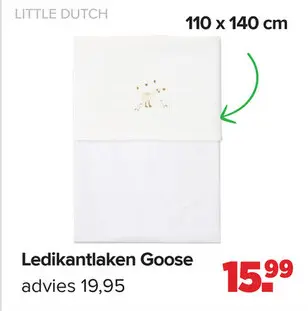 Aanbieding: Ledikantlaken Goose