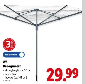 Promotie: Droogmolen