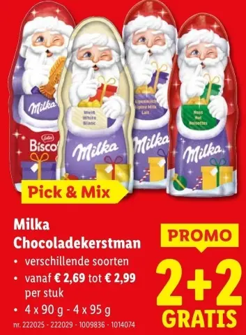 Promotie: Chocoladekerstman