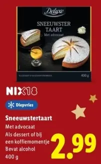 Aanbieding: Sneeuwstertaart
