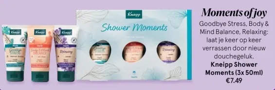 Aanbieding: Shower Moments
