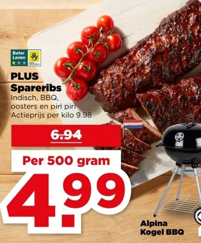 Aanbieding: Spareribs