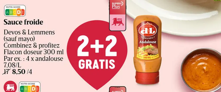 Offre: Sauce froide