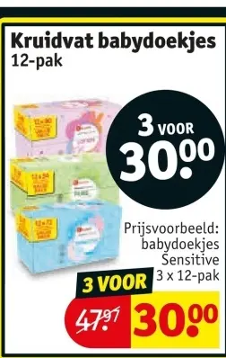 Aanbieding: babydoekjes