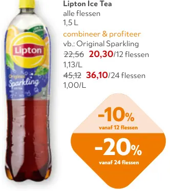 Promotie: Iced tea