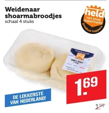 Aanbieding: Shoarmabroodjes