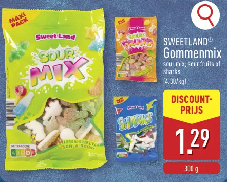 Promotie: SWEETLAND® Gommenmix