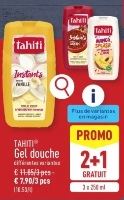 Offre: Gel douche