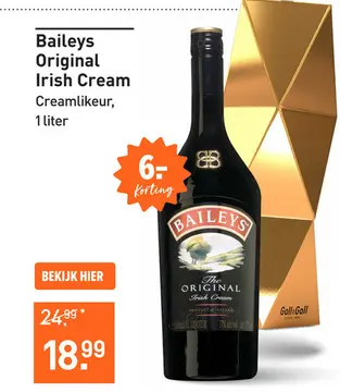 Aanbieding: Baileys Original Irish Cream