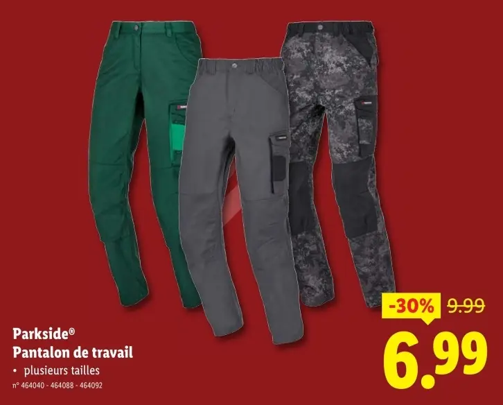 Offre: Pantalon de travail