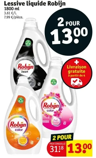 Offre: Lessive liquide