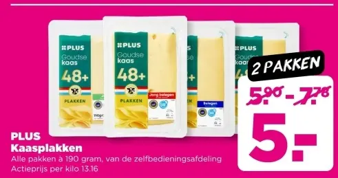 Aanbieding: Kaasplakken