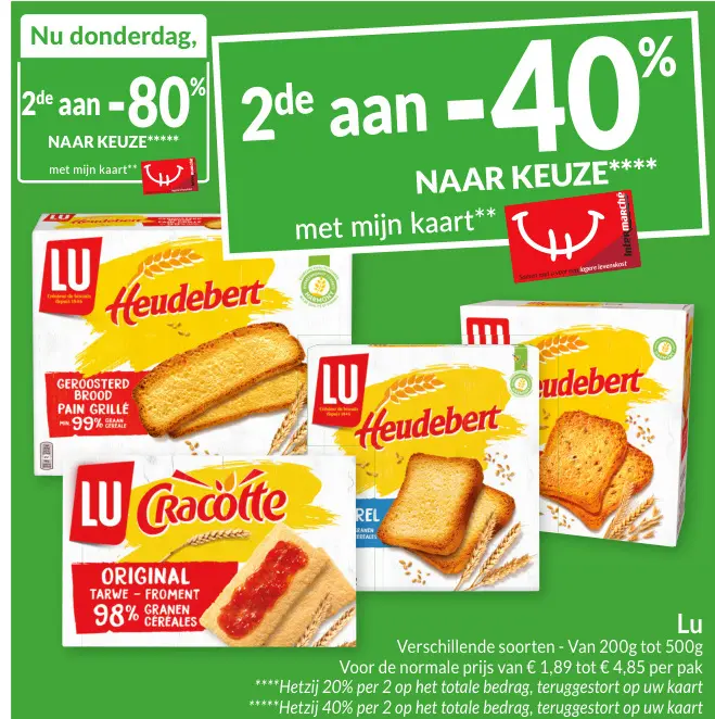 Promotie: Heudebert, Cracotte