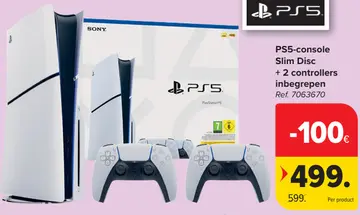 Aanbieding: PS5-console Slim Disc