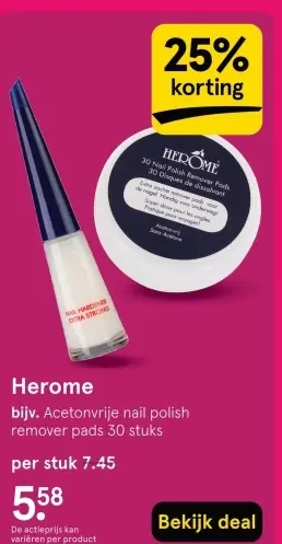 Aanbieding: Herome