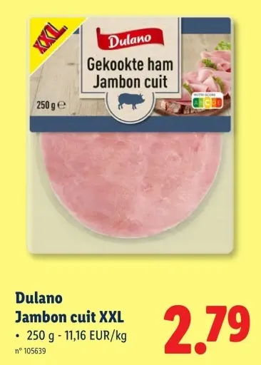 Offre: Jambon cuit XXL