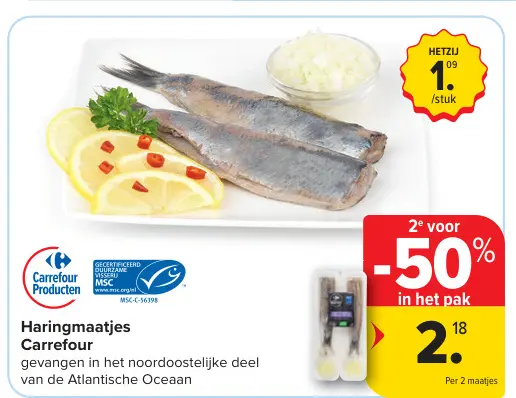 Promotie: Haringmaatjes