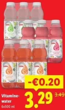Aanbieding: Saskia Vitaminewater
