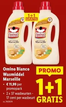 Promotie: Wasmiddel Marseille
